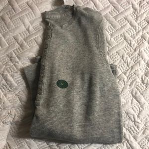 LL Bean Grey Henley
